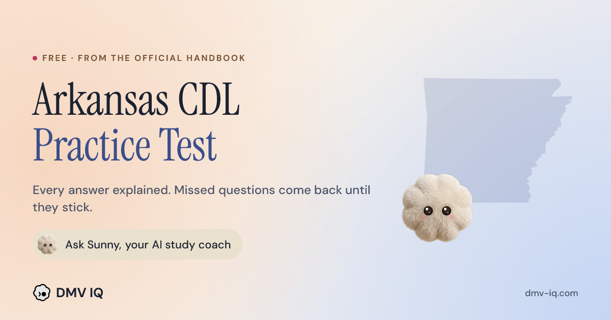 Sample Cdl Test Arkansas CDL Practice Test 2026 - Free Questions | DMV IQ